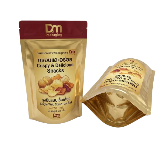 Single Web Stand-Up Pouch